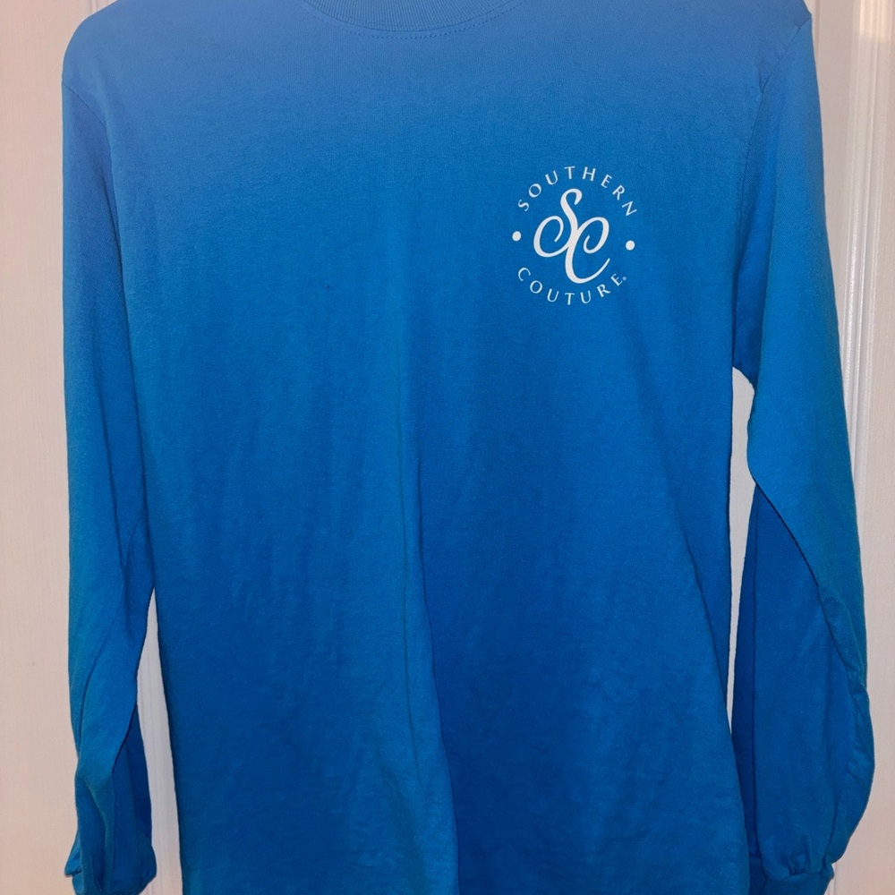 Blue Long Sleeve Tee